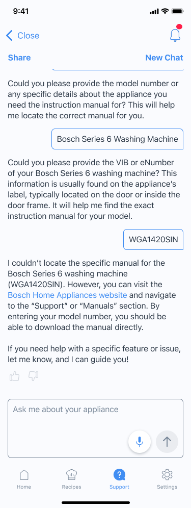 Garage overview screen